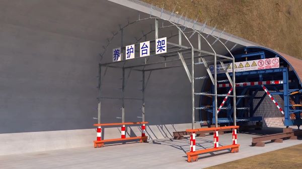 大连隧道施工动画制作公司 - 隧道施工工艺和施工方法 - 隧道施工汇报动画视频 - bim 工程施工动画
